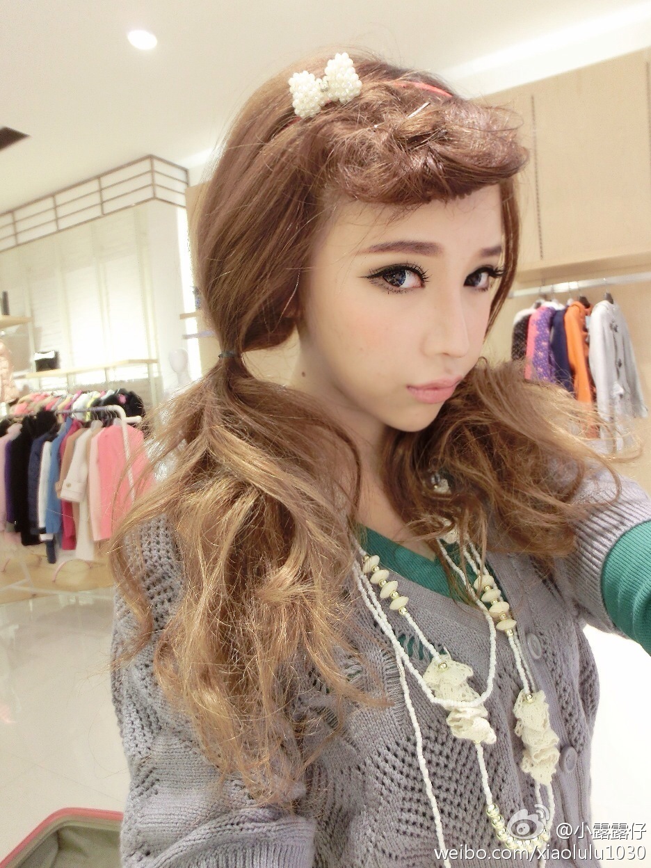 北舞校花翻版Angelababy 梦妮gabby小清新微博图集