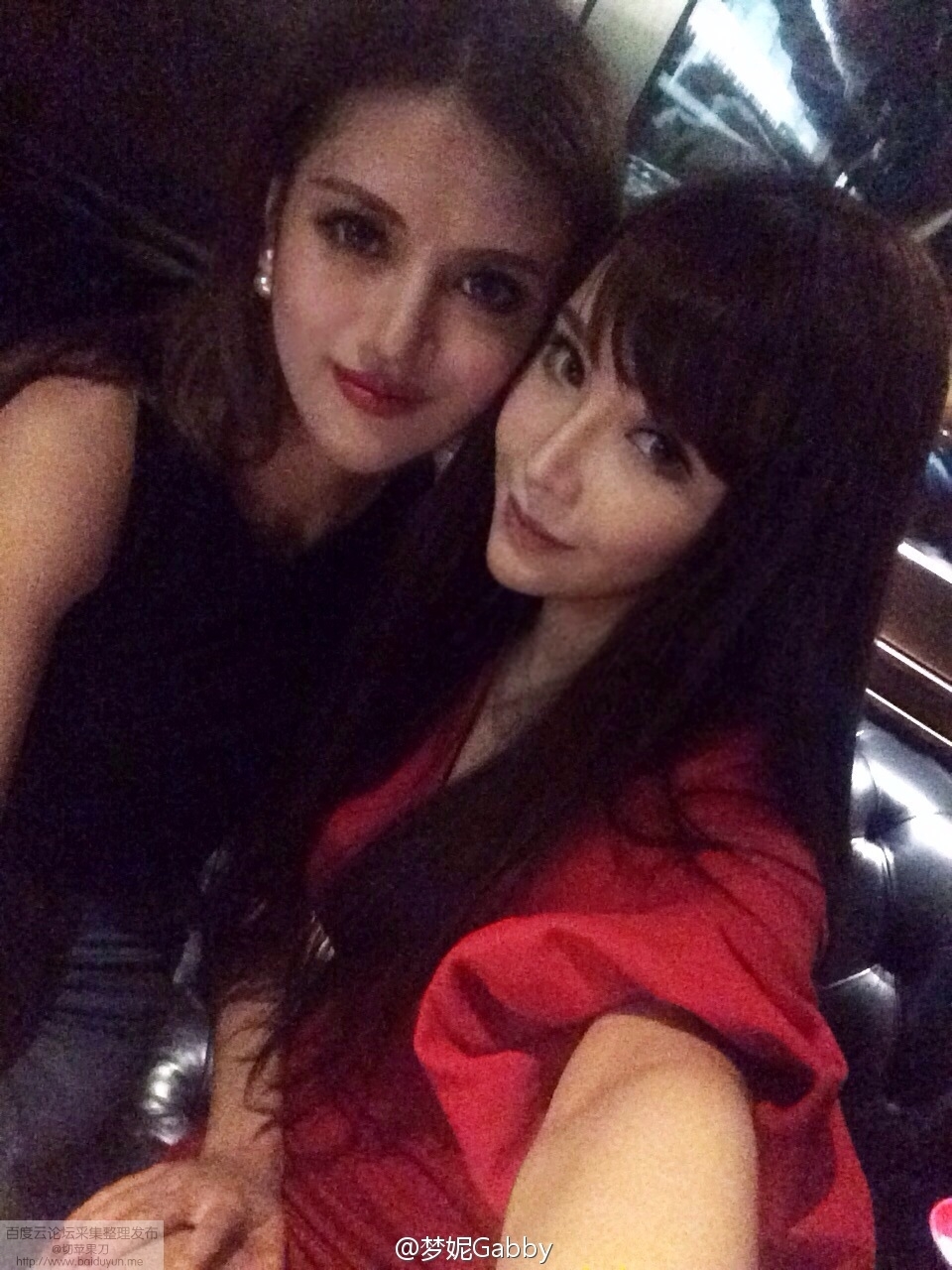 北舞校花翻版Angelababy 梦妮gabby小清新微博图集