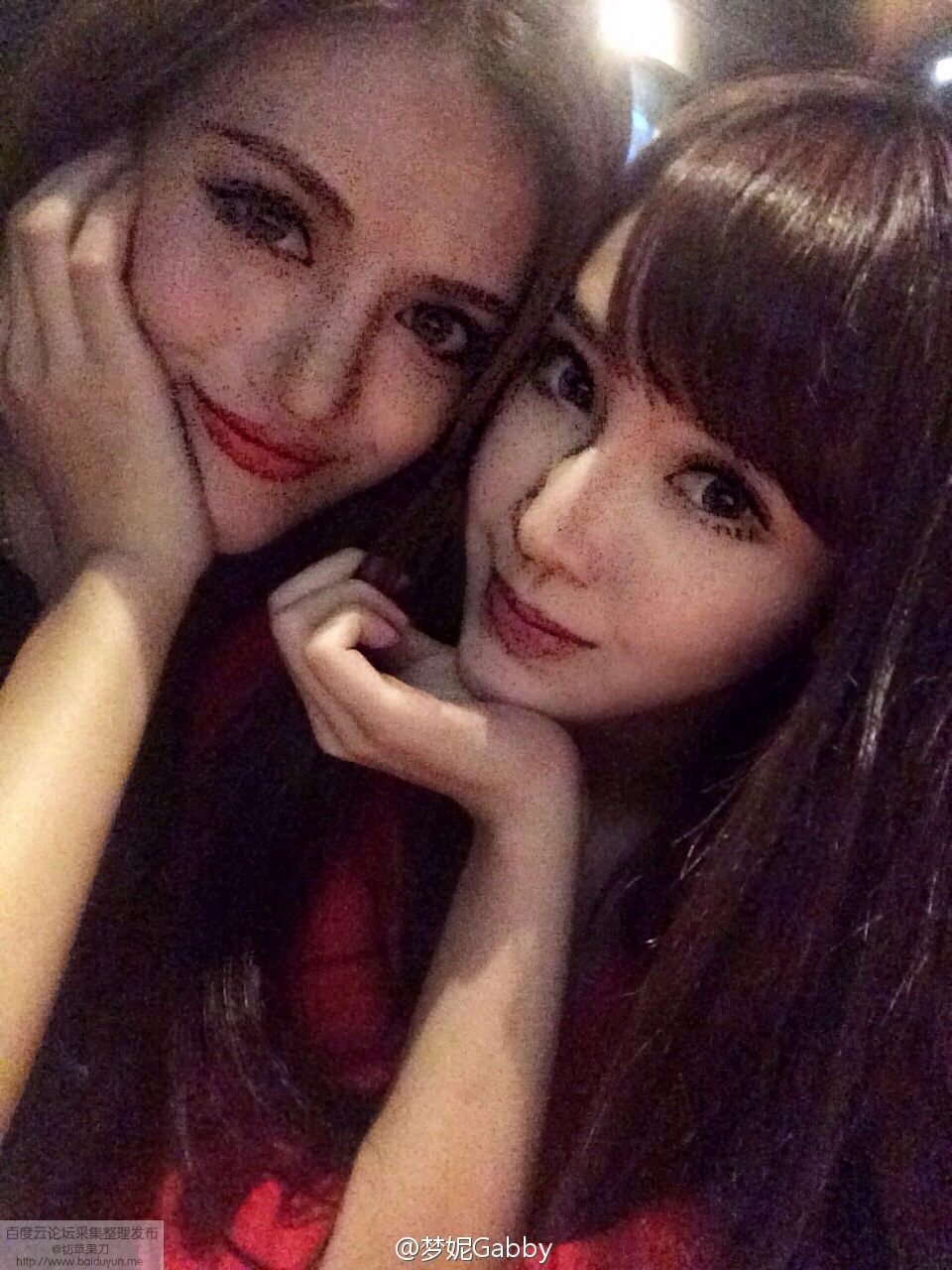 北舞校花翻版Angelababy 梦妮gabby小清新微博图集