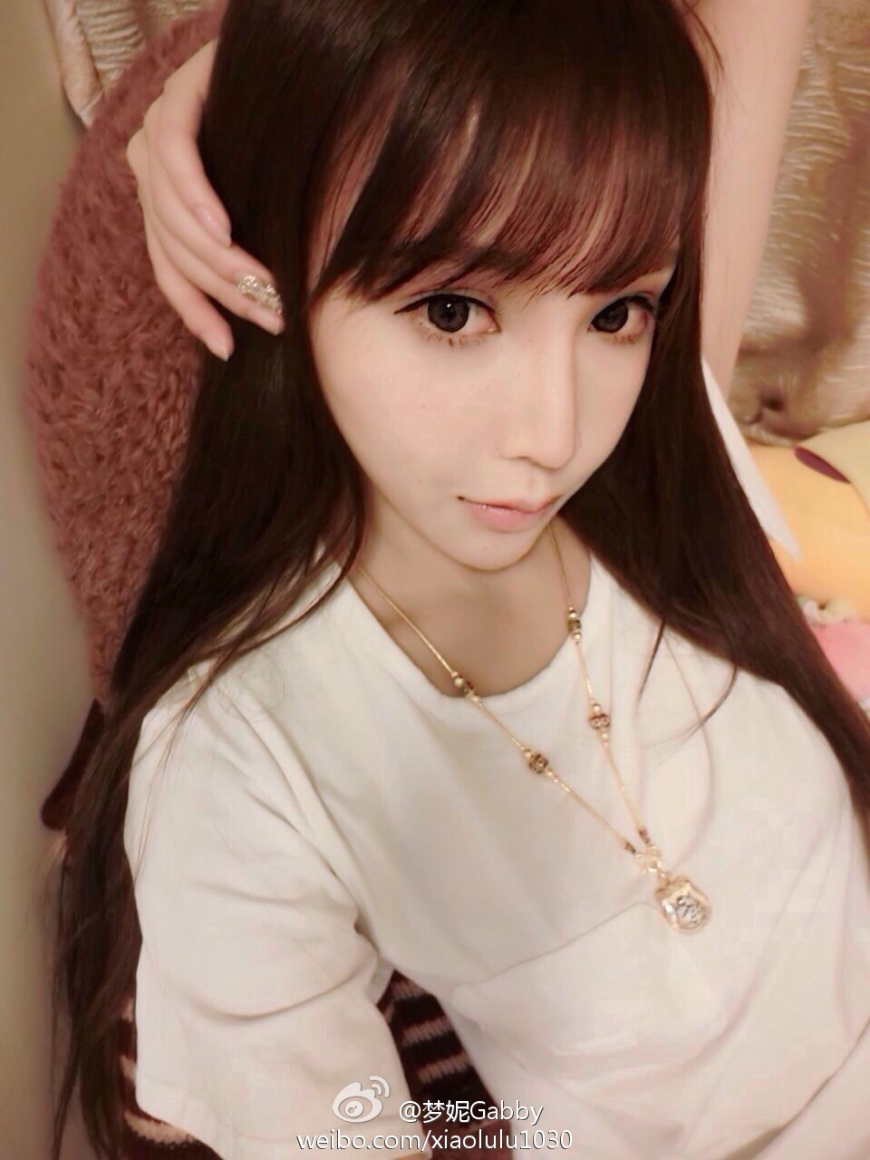 北舞校花翻版Angelababy 梦妮gabby小清新微博图集