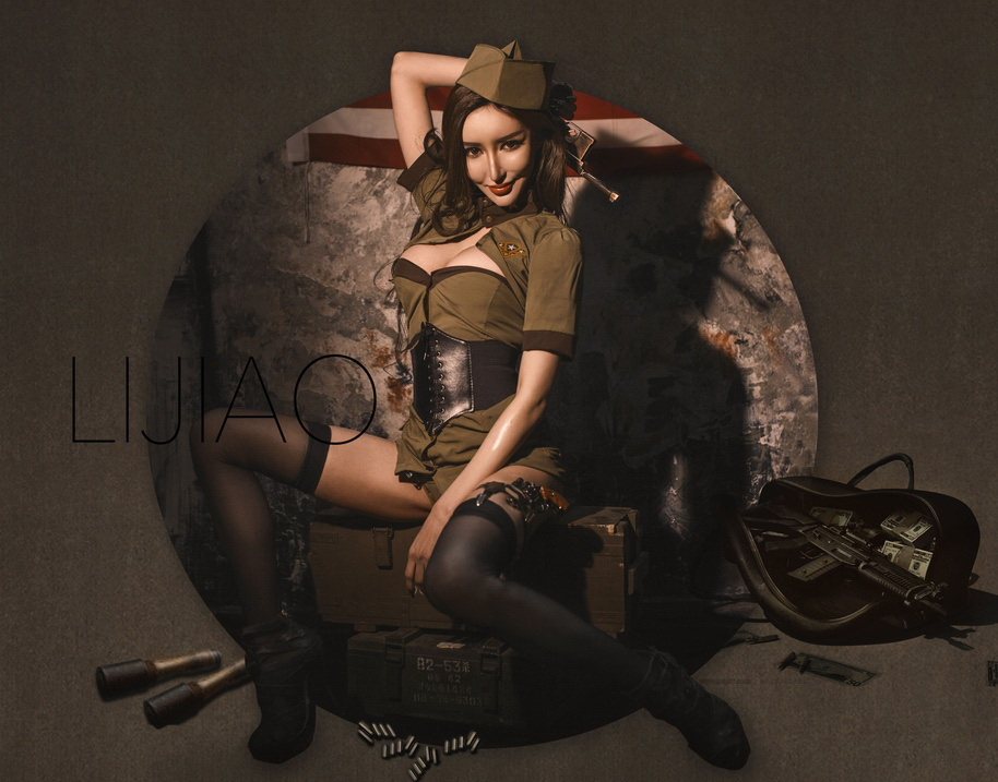 野性美女王瑞儿写真