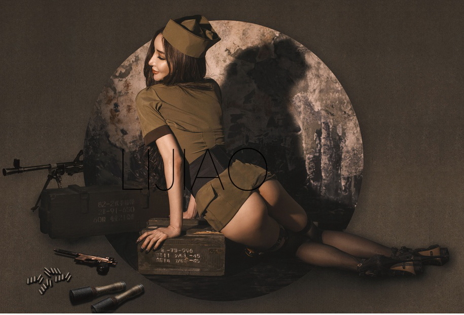 野性美女王瑞儿写真