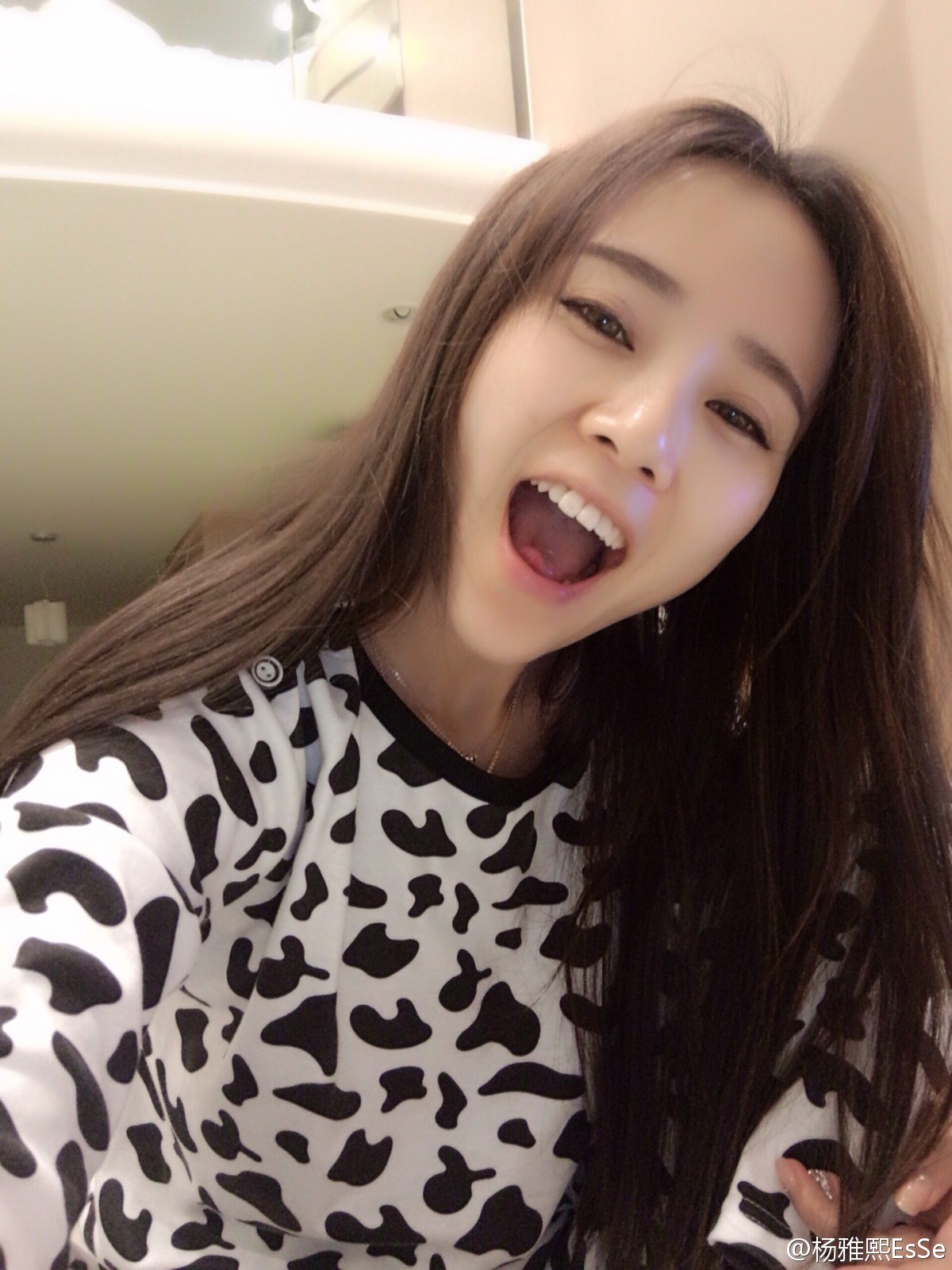 模特大赛最佳形体奖 - 杨雅熙 微博生活自拍照 1