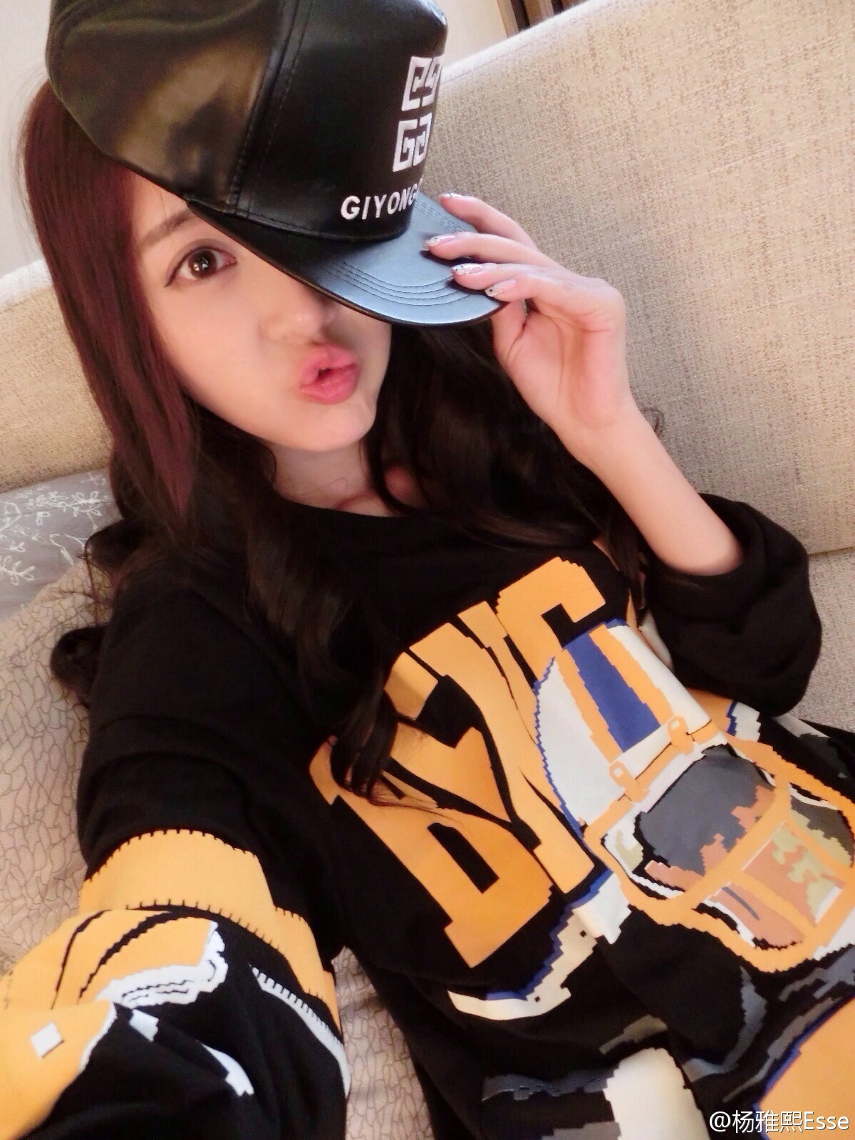 模特大赛最佳形体奖 - 杨雅熙 微博生活自拍照 1