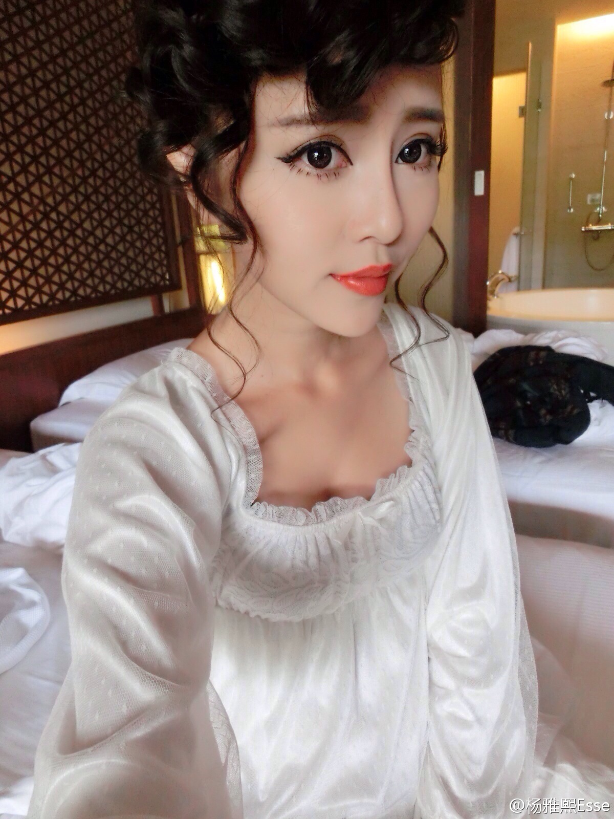 模特大赛最佳形体奖 - 杨雅熙 微博生活自拍照 1