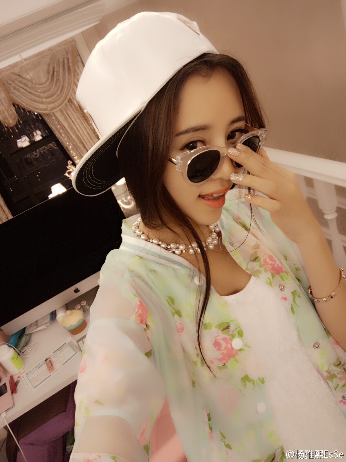 模特大赛最佳形体奖 - 杨雅熙 微博生活自拍照 1