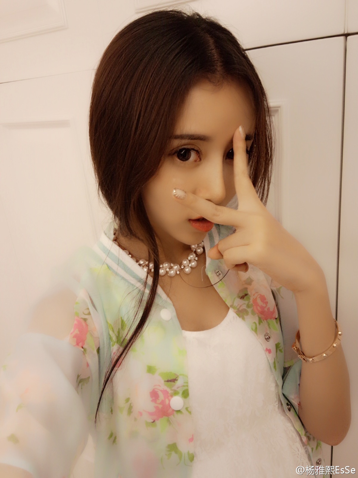 模特大赛最佳形体奖 - 杨雅熙 微博生活自拍照 1