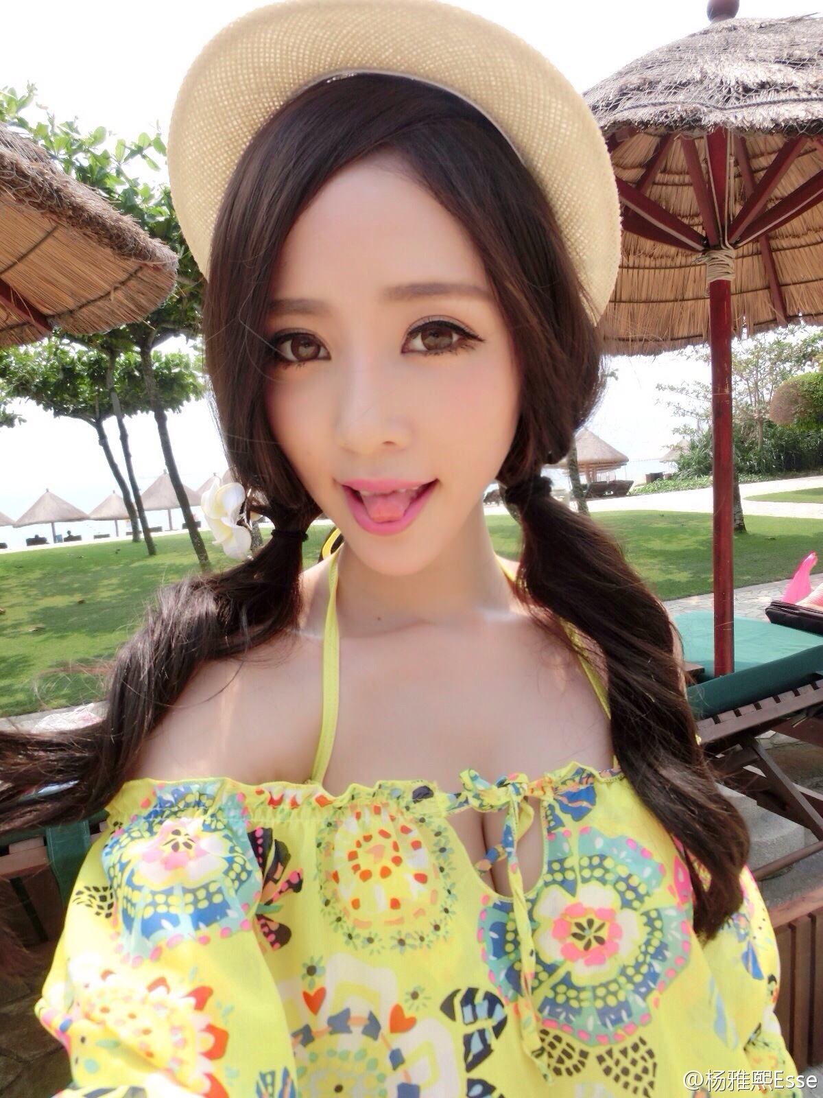 模特大赛最佳形体奖 - 杨雅熙 微博生活自拍照 1