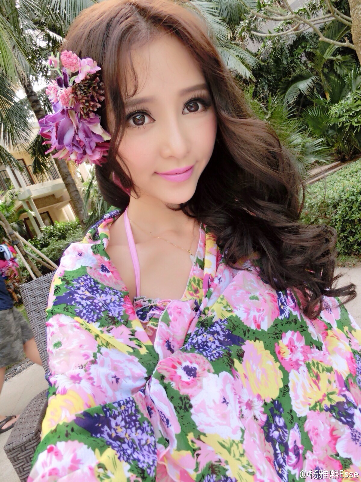 模特大赛最佳形体奖 - 杨雅熙 微博生活自拍照 1