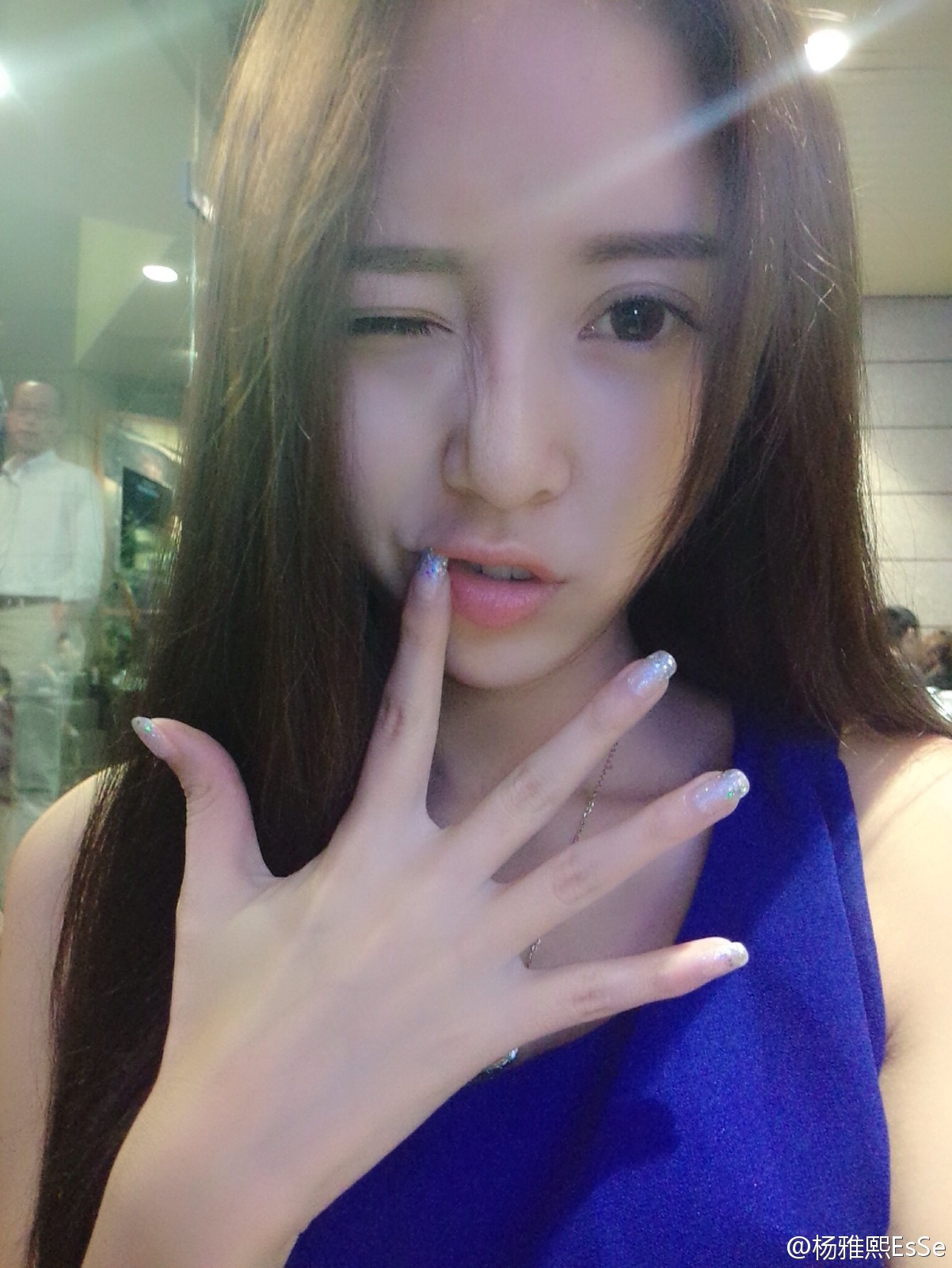 模特大赛最佳形体奖 - 杨雅熙 微博生活自拍照 1