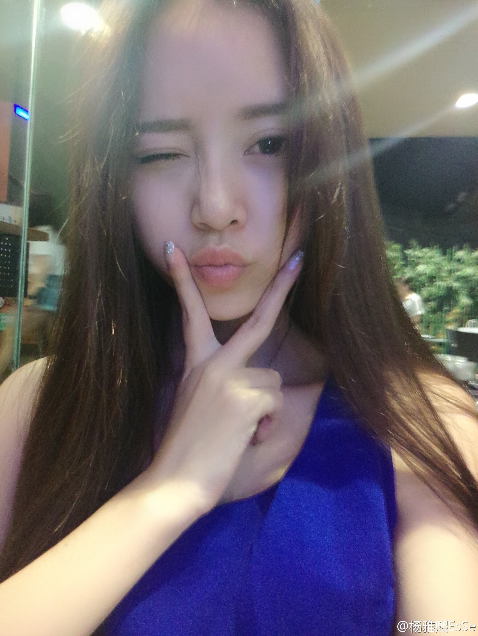 模特大赛最佳形体奖 - 杨雅熙 微博生活自拍照 1