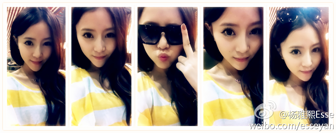 模特大赛最佳形体奖 - 杨雅熙 微博生活自拍照 2