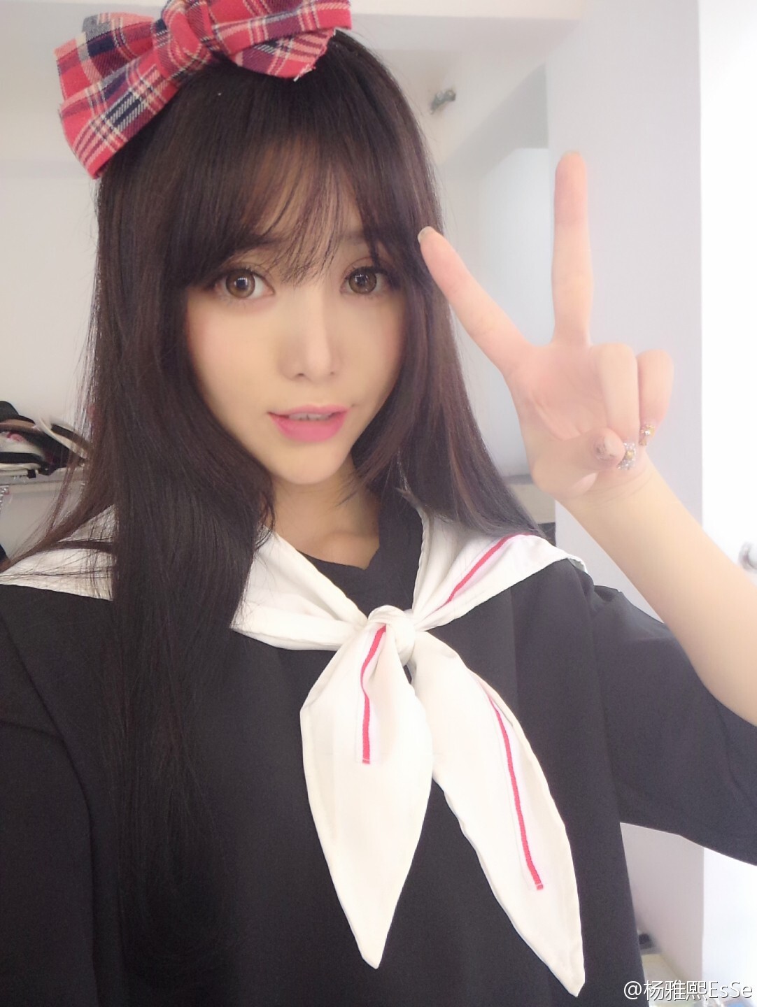 模特大赛最佳形体奖 - 杨雅熙 微博生活自拍照 2