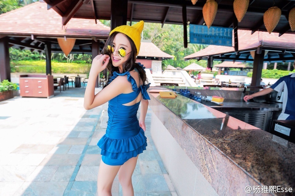 模特大赛最佳形体奖 - 杨雅熙 微博生活自拍照 2