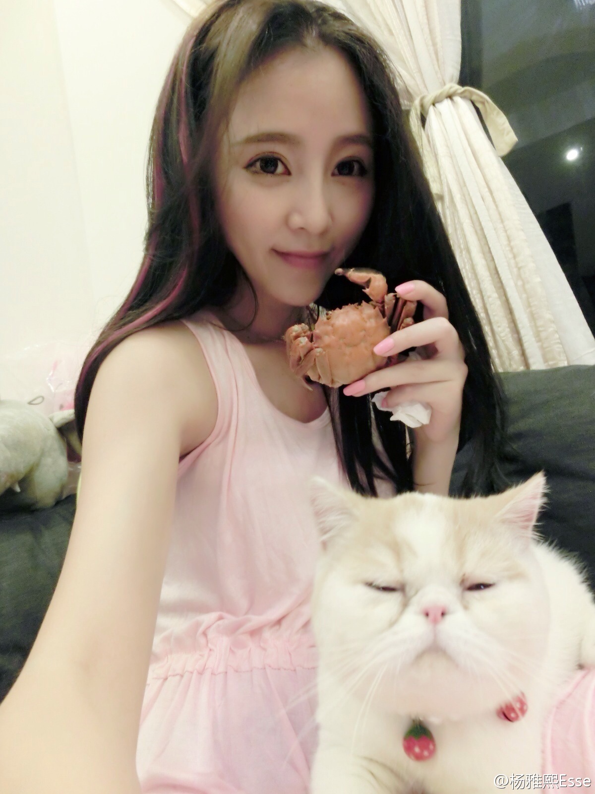 模特大赛最佳形体奖 - 杨雅熙 微博生活自拍照 2