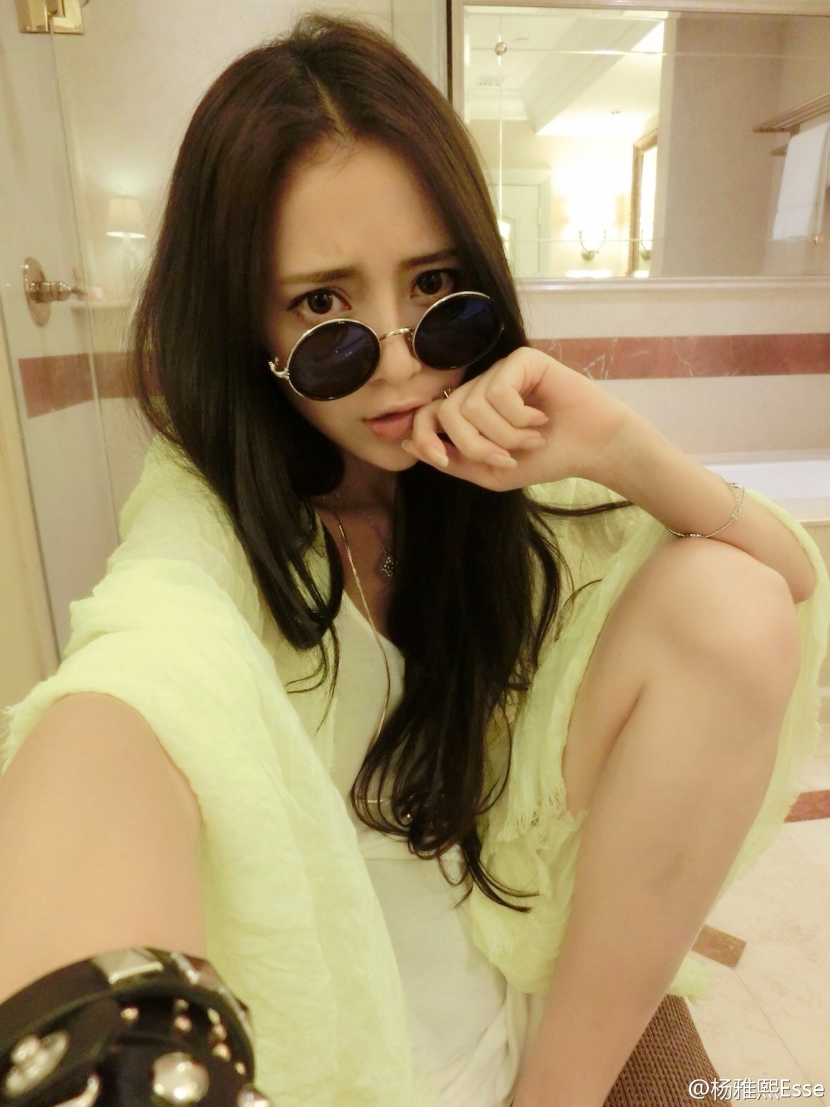 模特大赛最佳形体奖 - 杨雅熙 微博生活自拍照 2