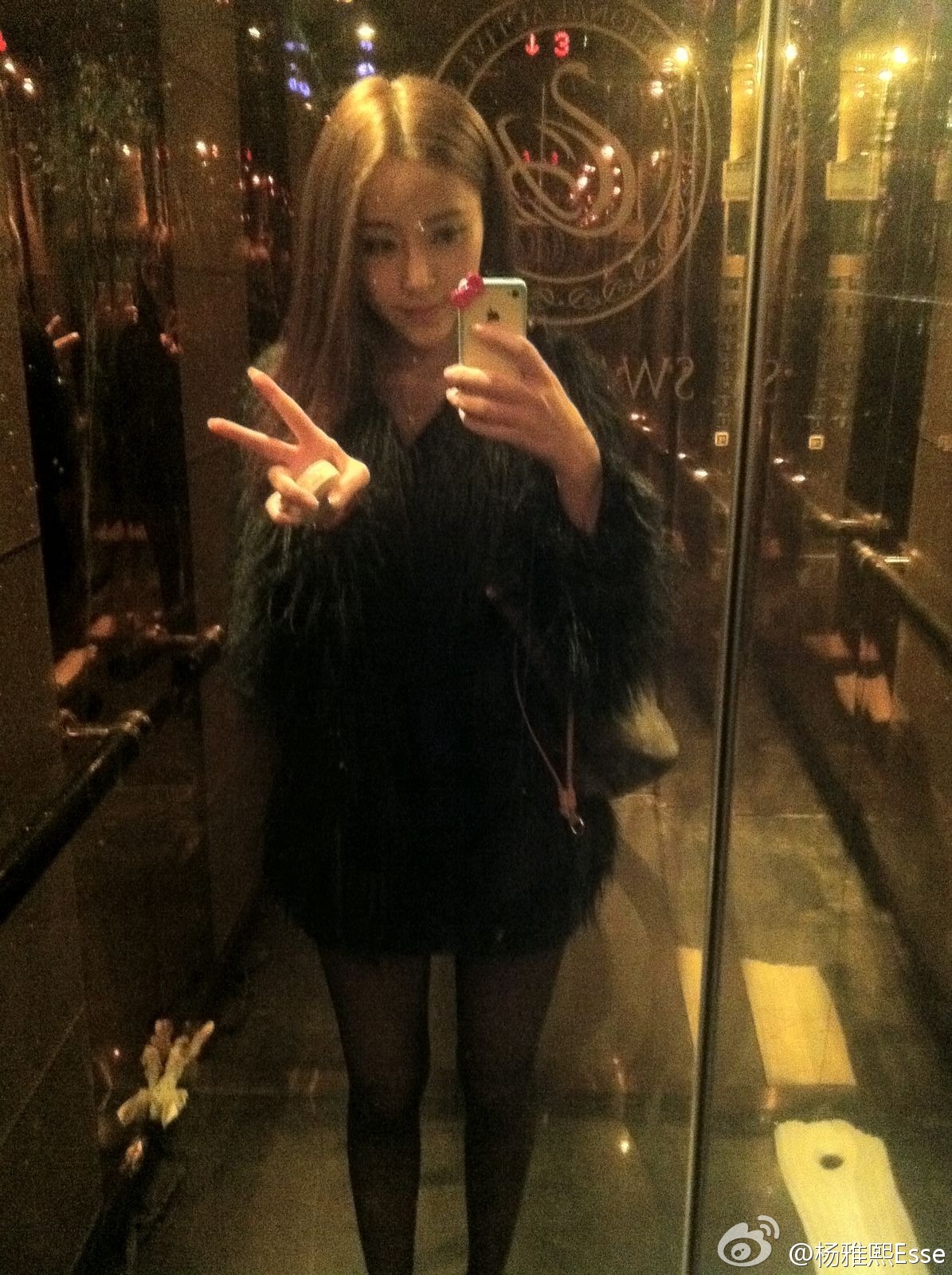 模特大赛最佳形体奖 - 杨雅熙 微博生活自拍照 2