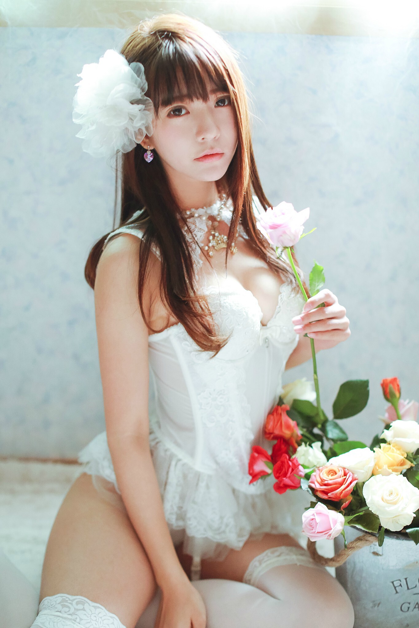 韩国颜值逆天女孩洋娃娃yurisa