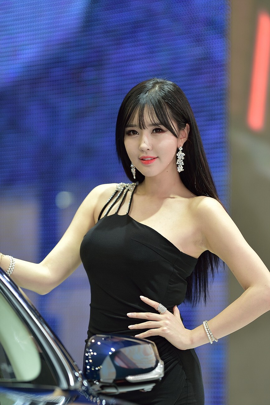 2015韩国国际车展韩国丽人崔星河
