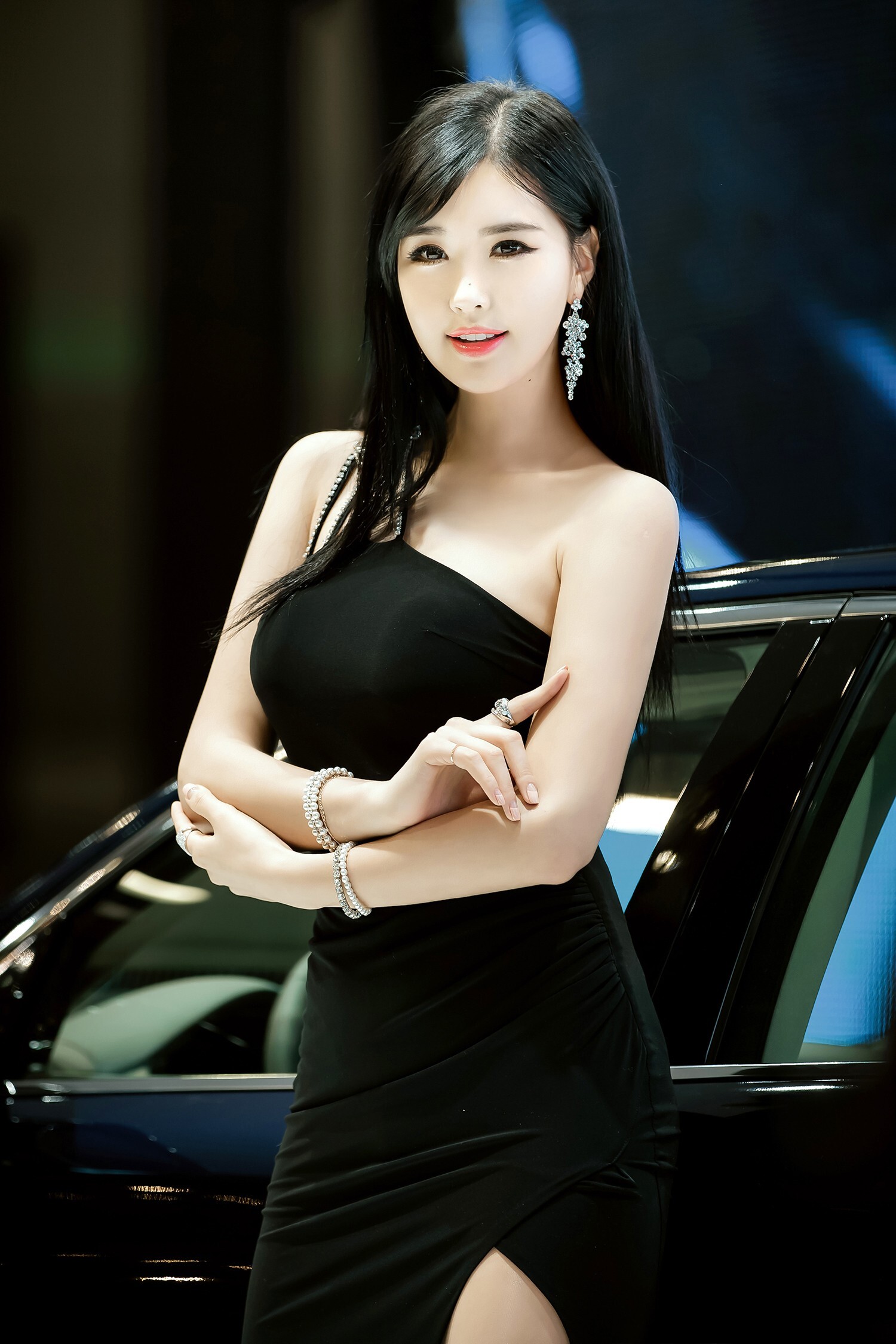 2015韩国国际车展韩国丽人崔星河