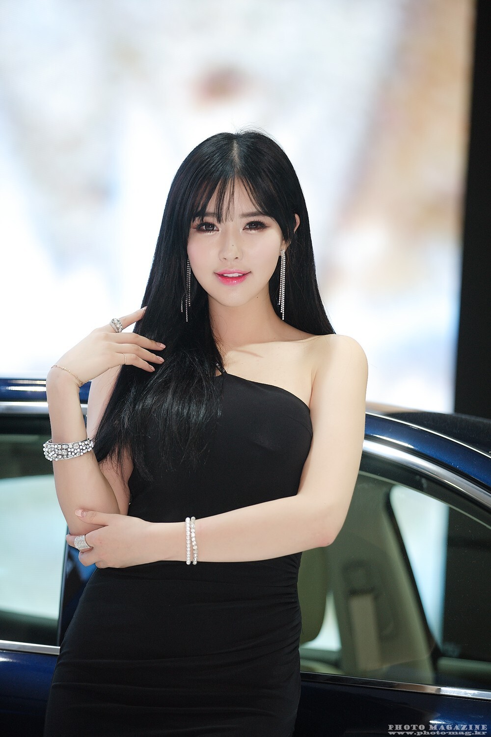 2015韩国国际车展韩国丽人崔星河