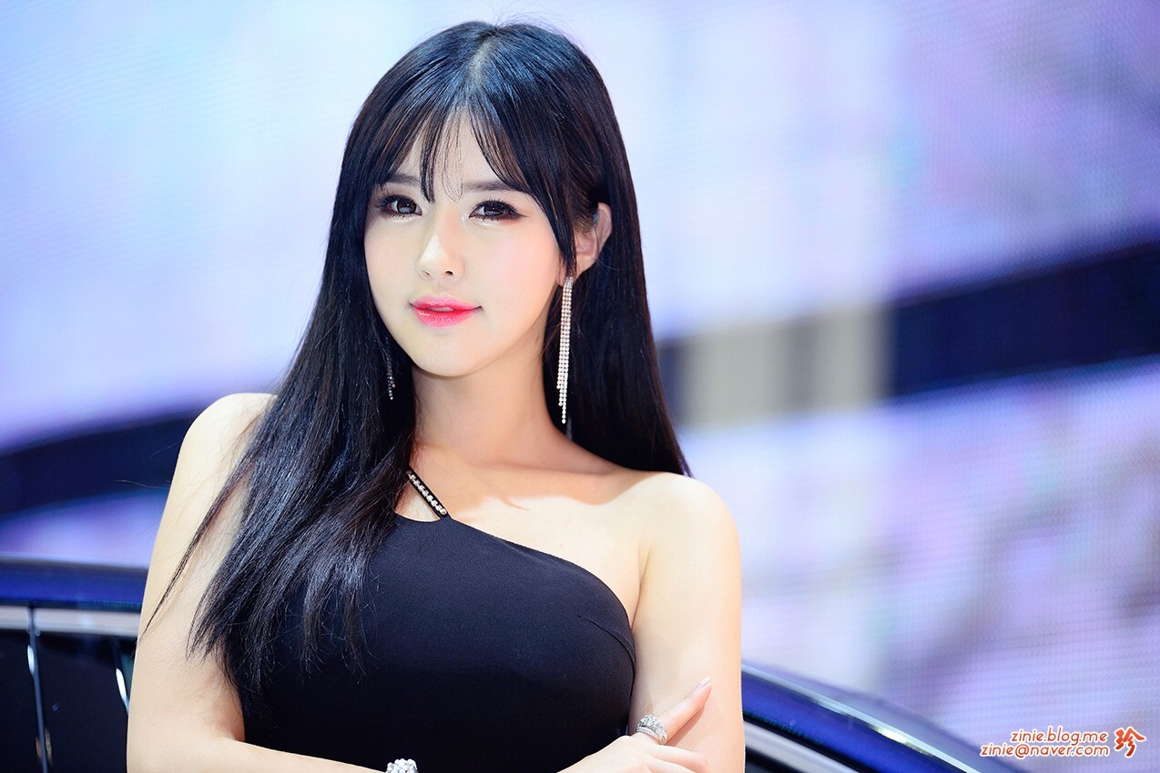 2015韩国国际车展韩国丽人崔星河