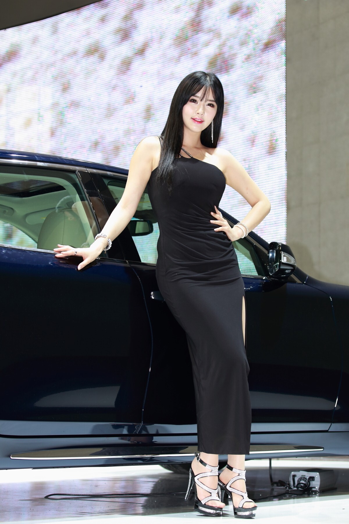 2015韩国国际车展韩国丽人崔星河