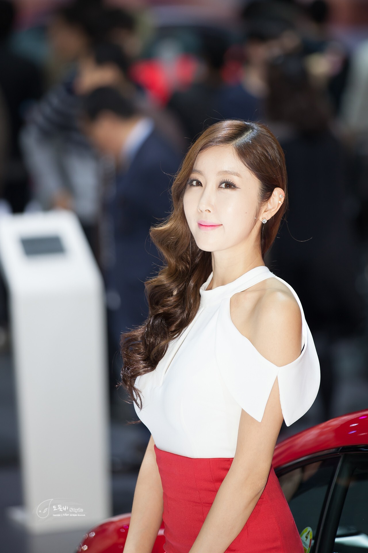 2015韩国国际车展韩国丽人崔星雅