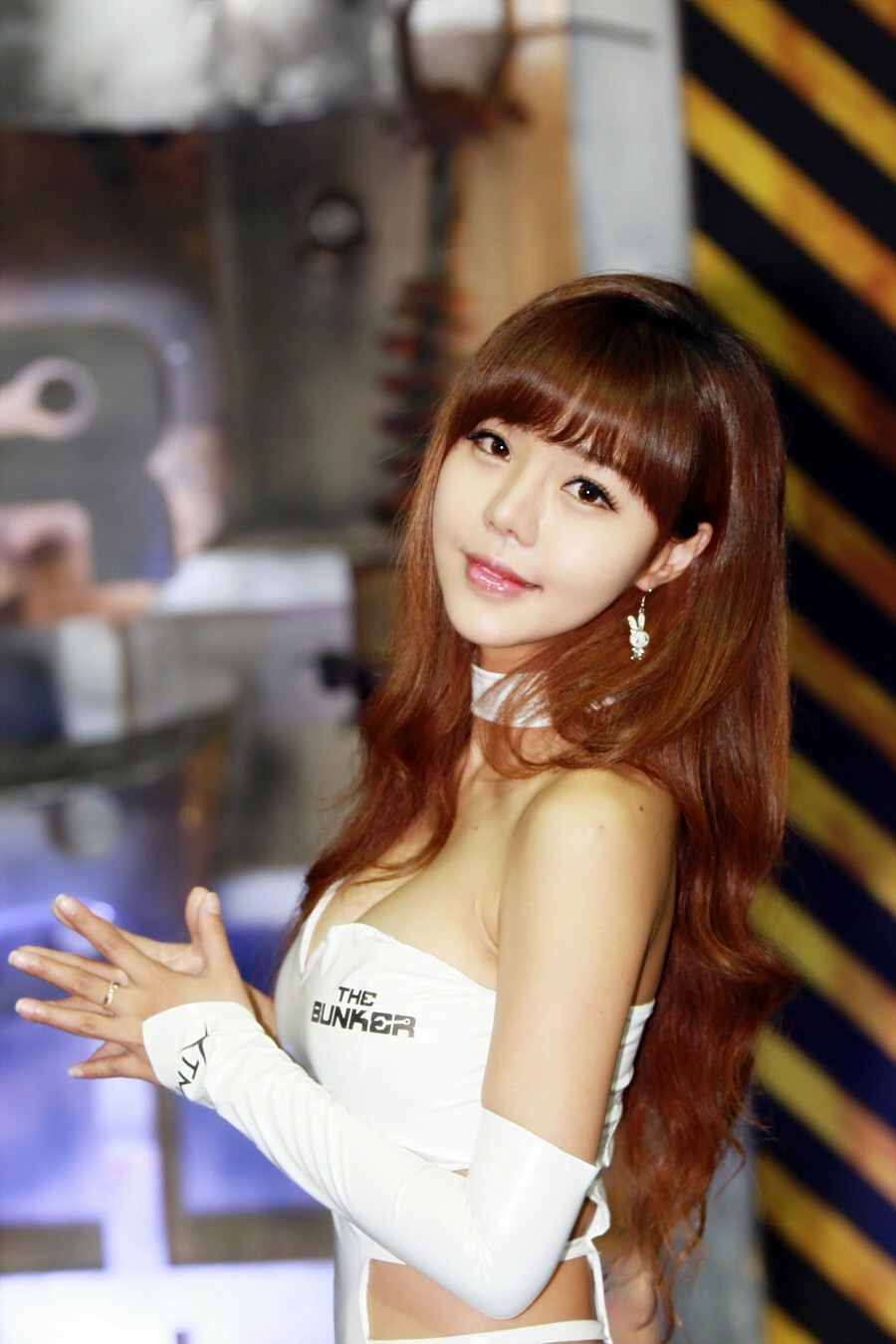 韩国The Bunker车展模特徐珍儿
