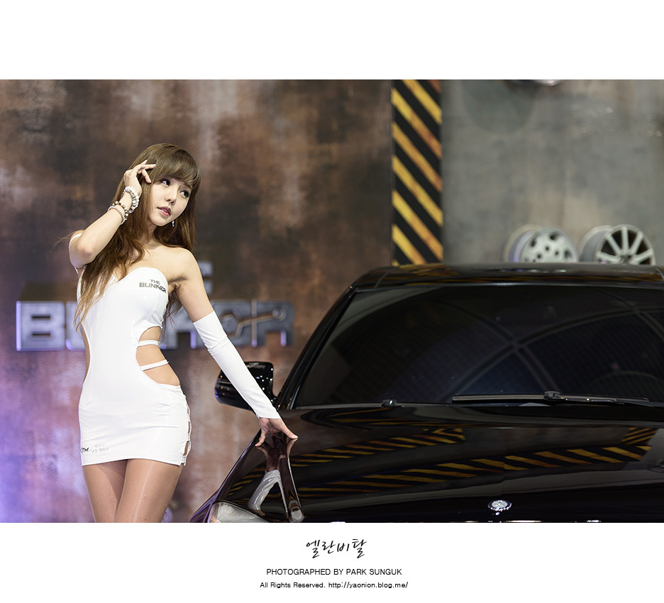 韩国The Bunker车展模特徐珍儿
