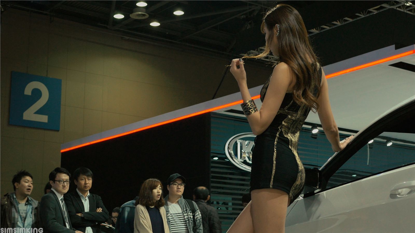 2015韩国国际车展超级车模李柳恩