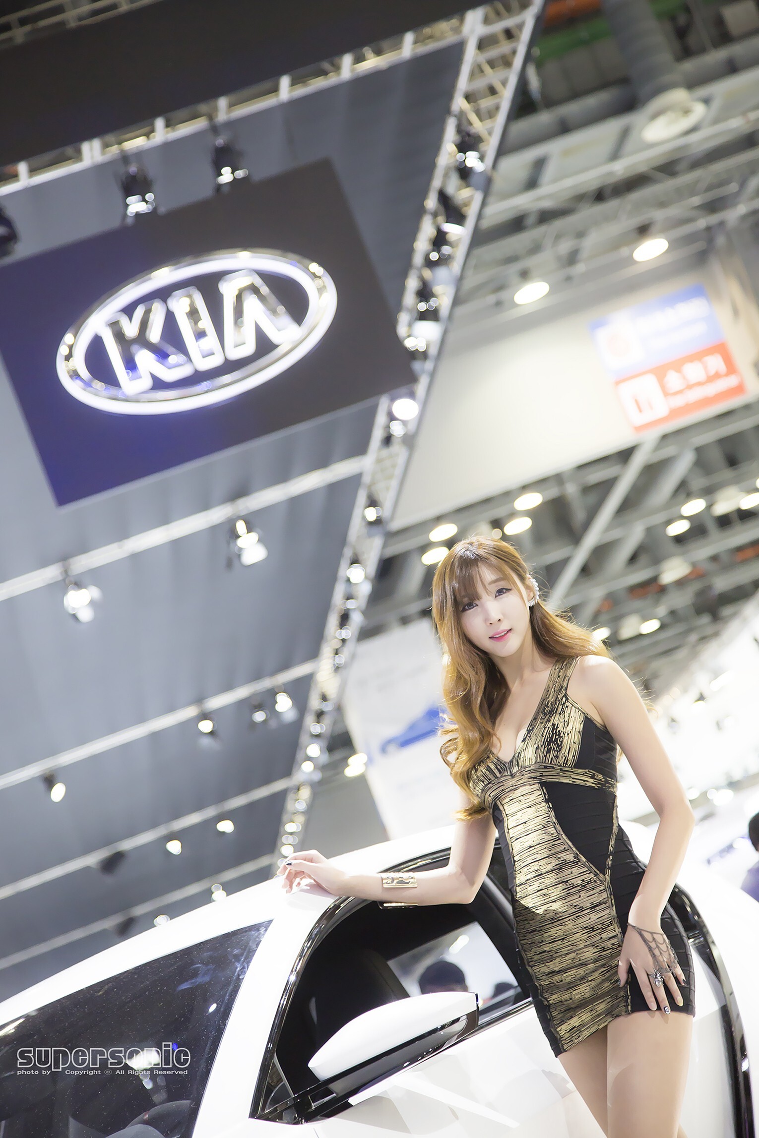 2015韩国国际车展超级车模李柳恩