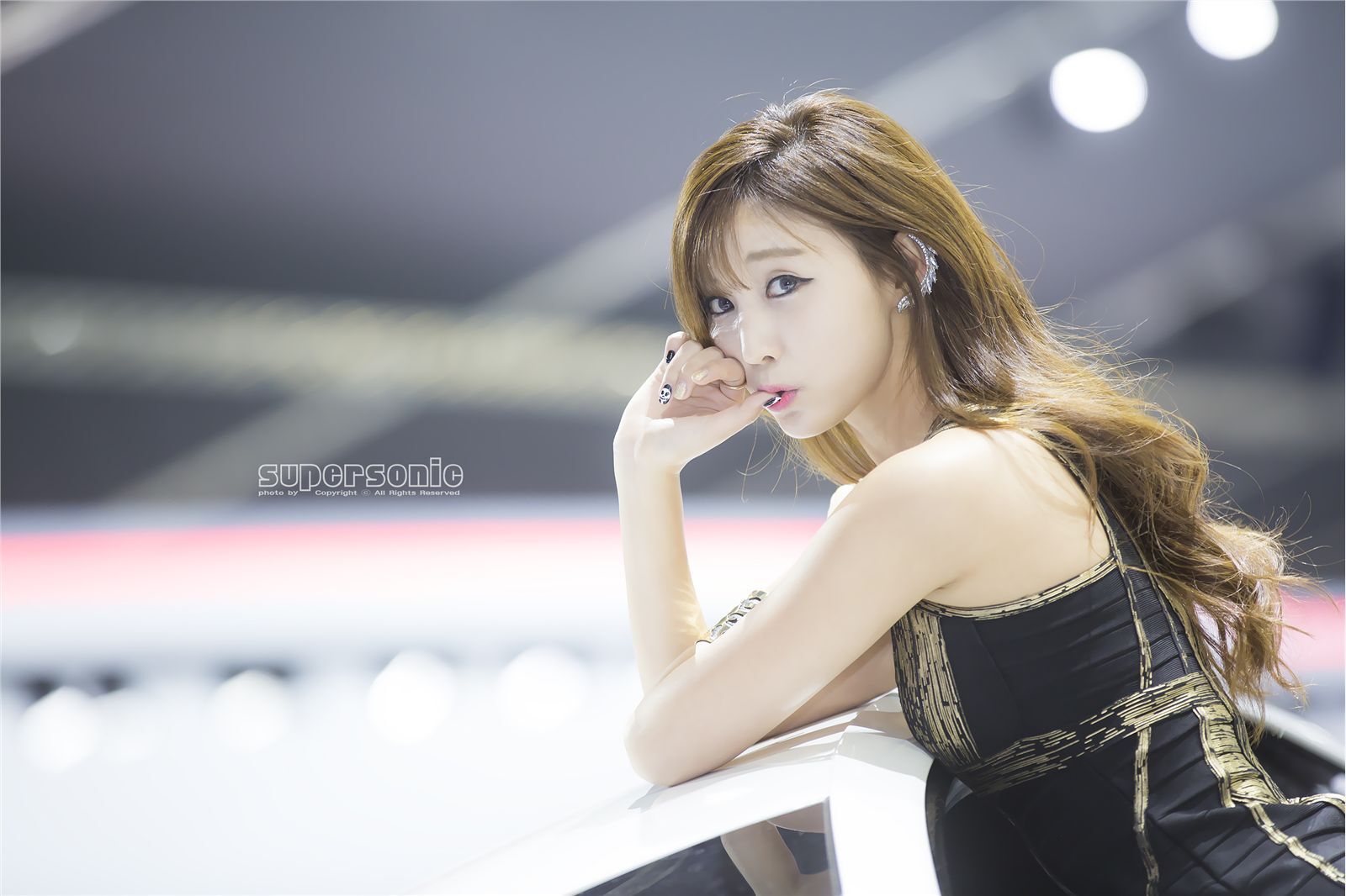 2015韩国国际车展超级车模李柳恩