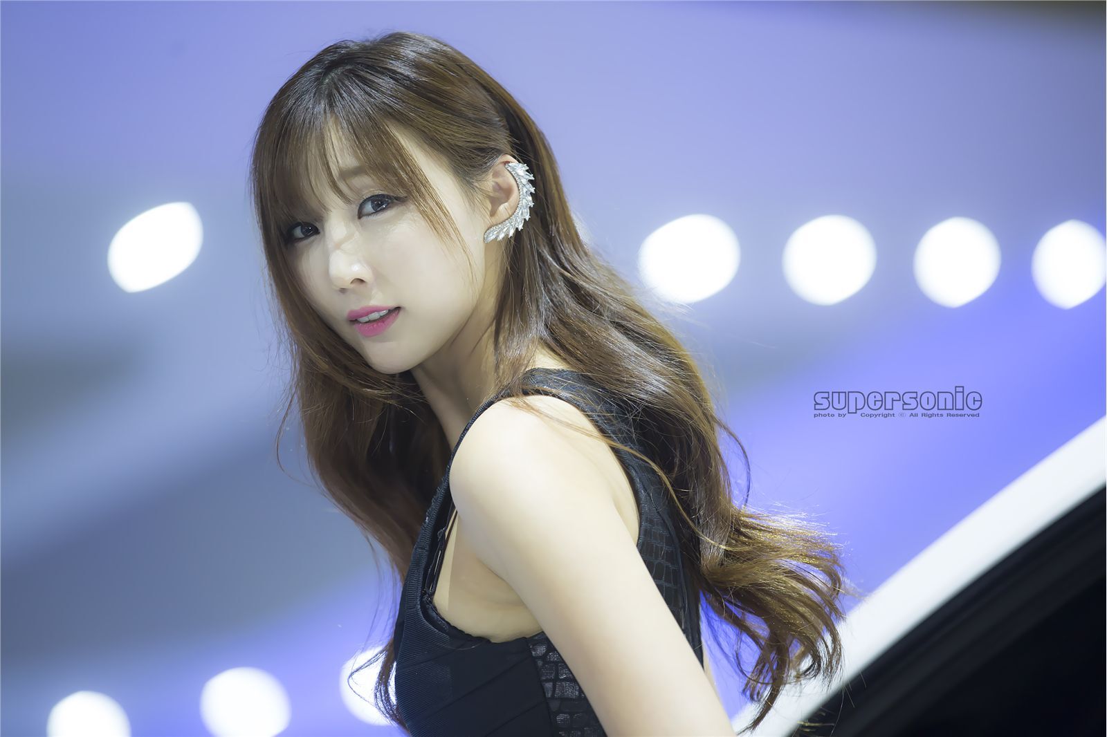 2015韩国国际车展超级车模李柳恩