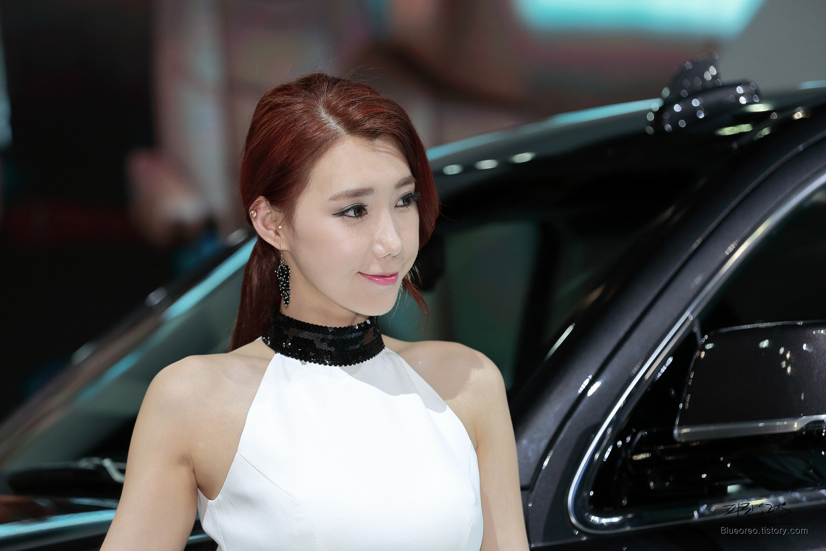 2015韩国国际车展超级车模李圣花