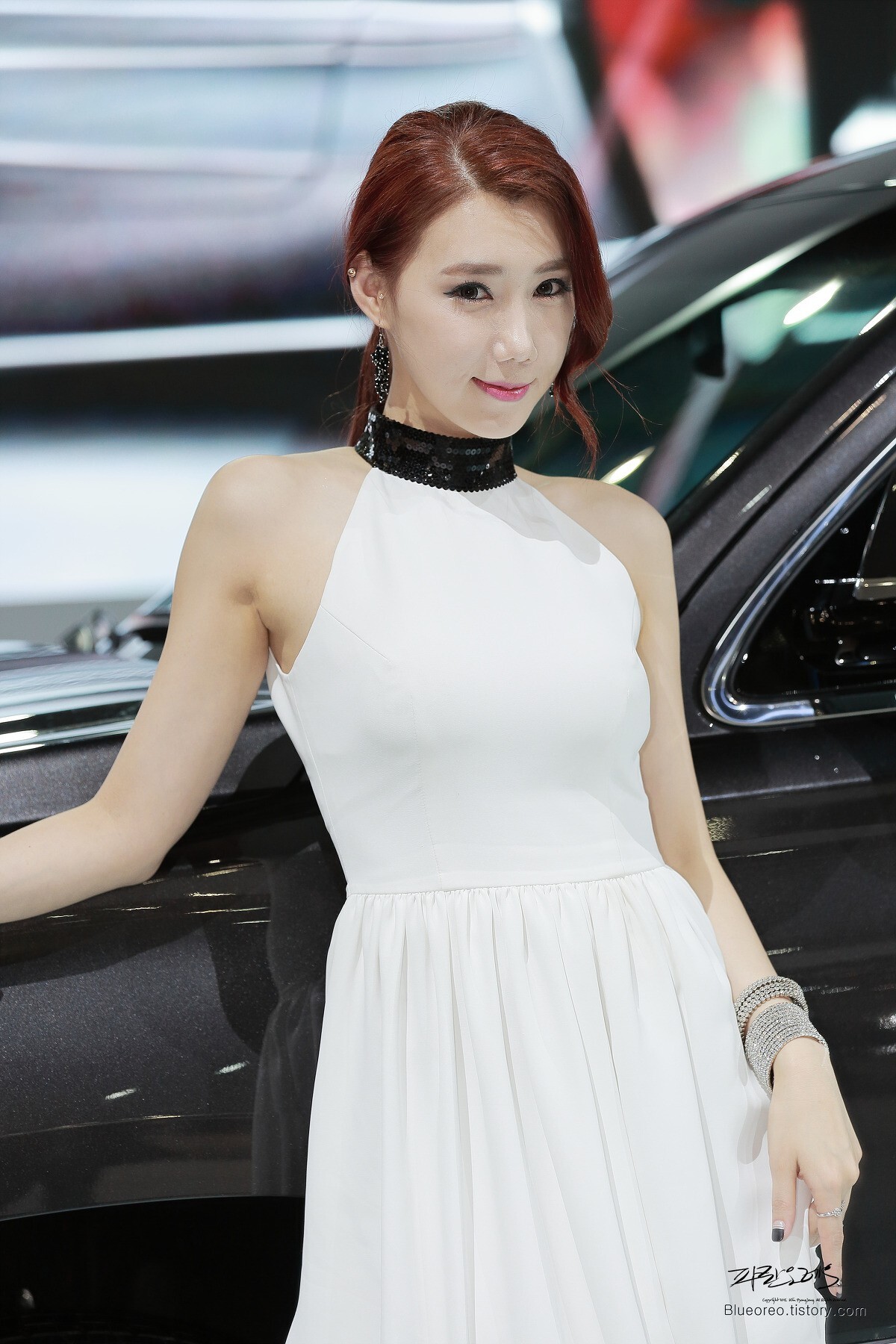 2015韩国国际车展超级车模李圣花