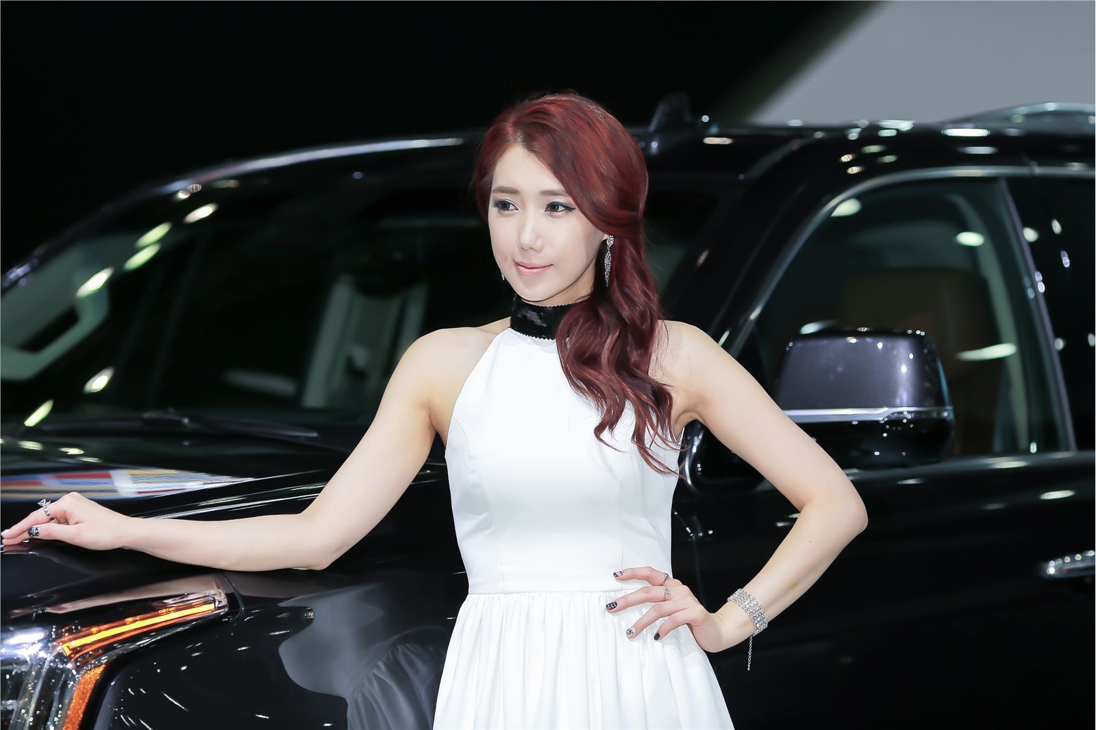 2015韩国国际车展超级车模李圣花