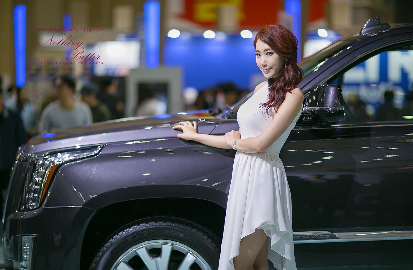 2015韩国国际车展超级车模李圣花