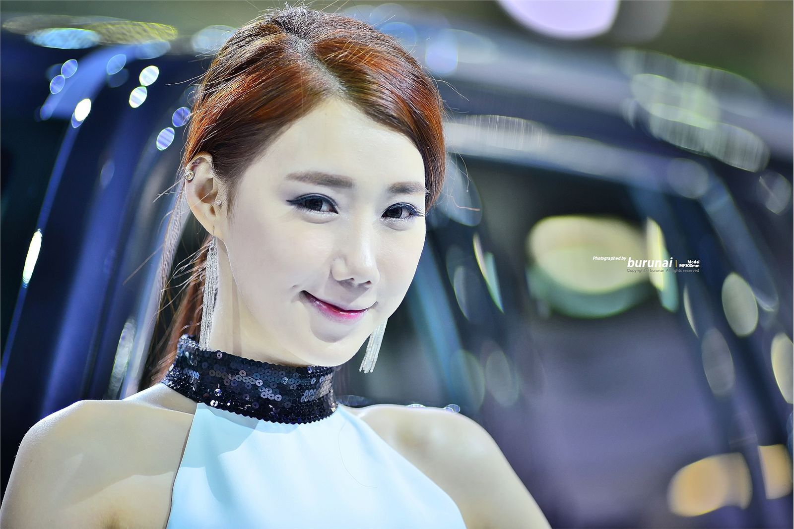 2015韩国国际车展超级车模李圣花