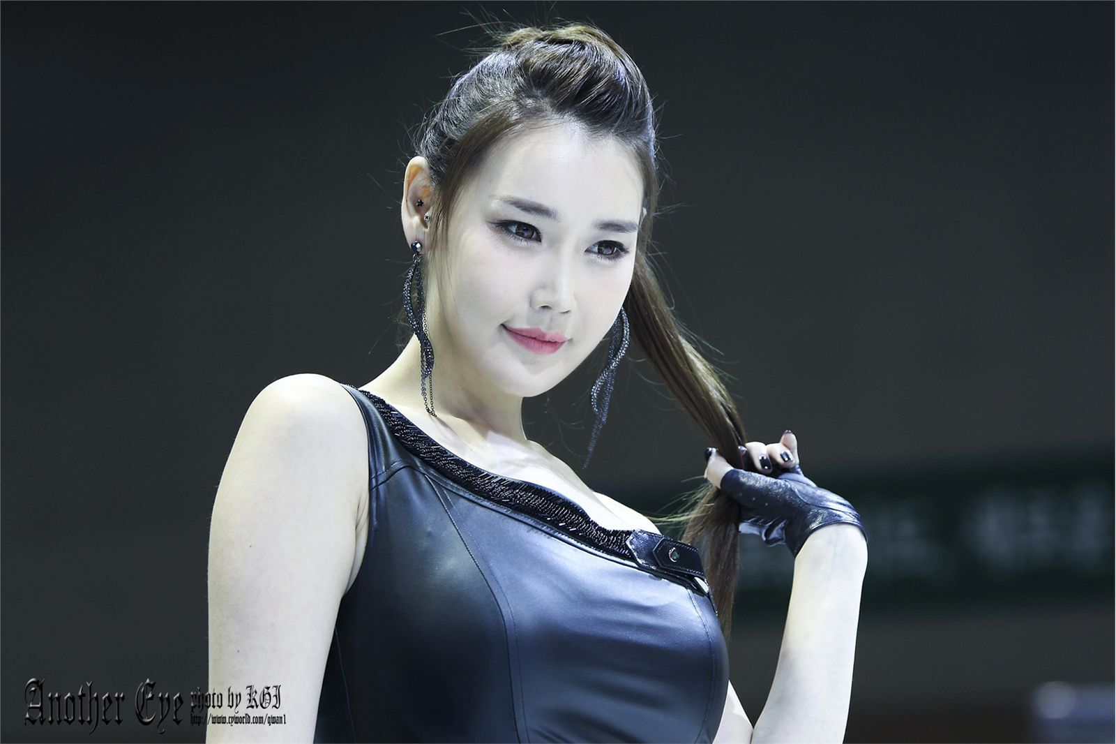 2015韩国国际车展超级车模李晓英