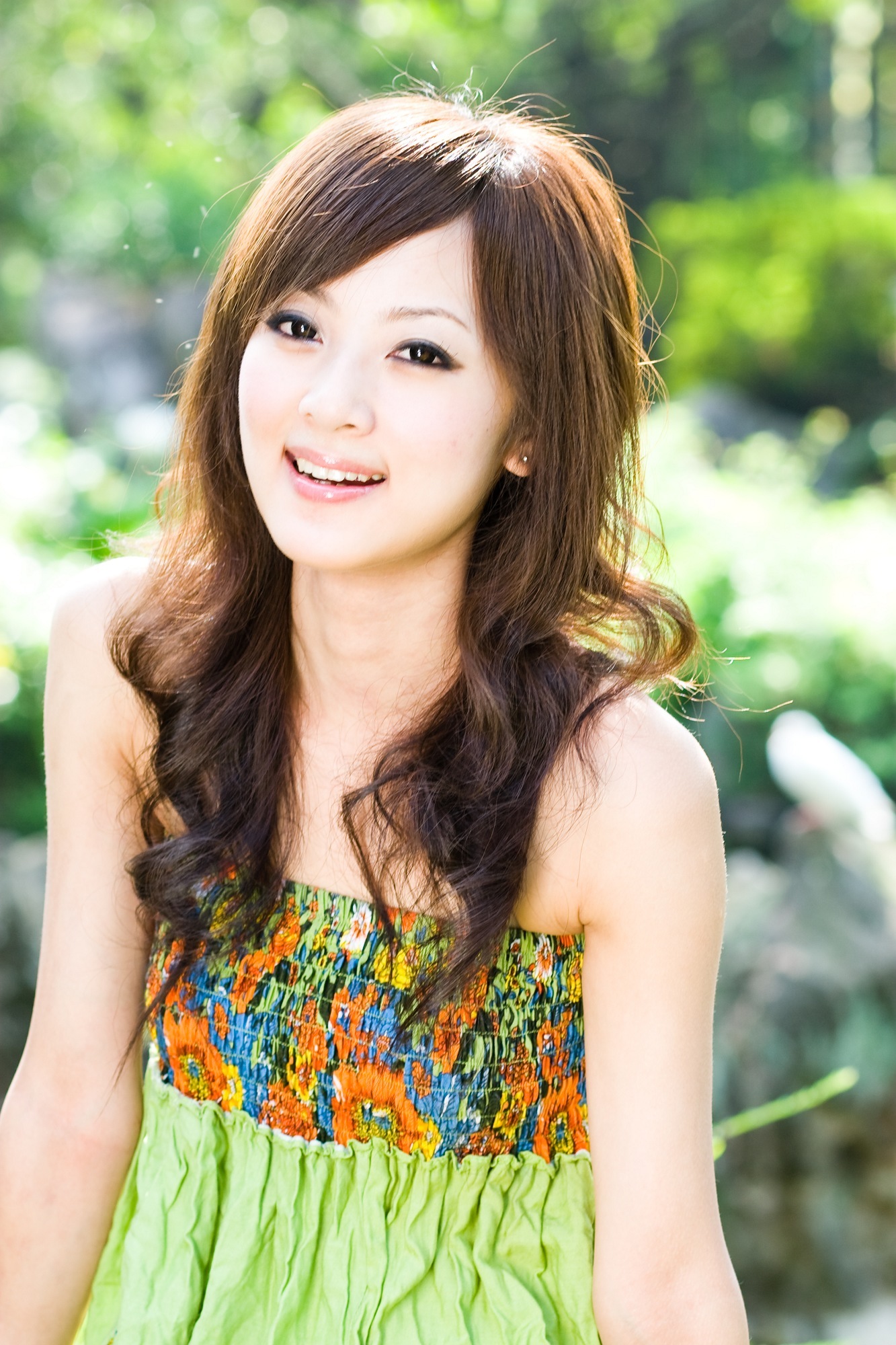 台湾清纯美女果子MM张凯洁@雙溪公園