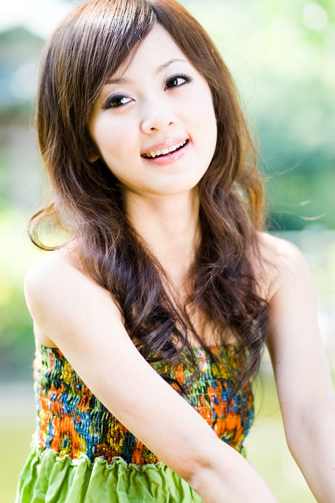 台湾清纯美女果子MM张凯洁@雙溪公園