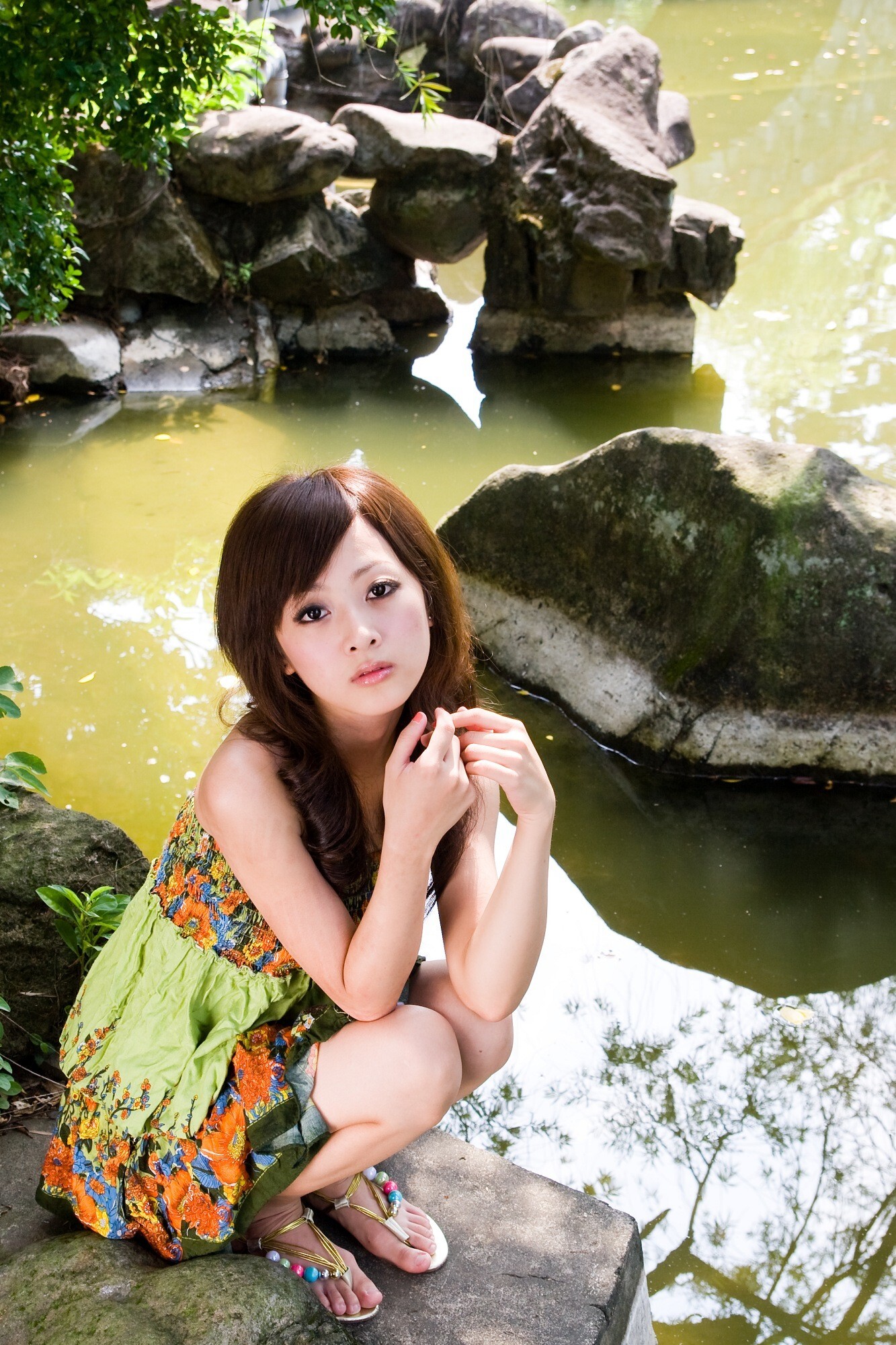 台湾清纯美女果子MM张凯洁@雙溪公園