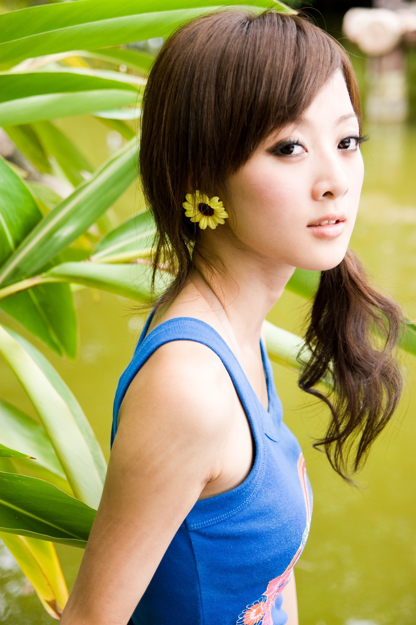 台湾清纯美女果子MM张凯洁@雙溪公園