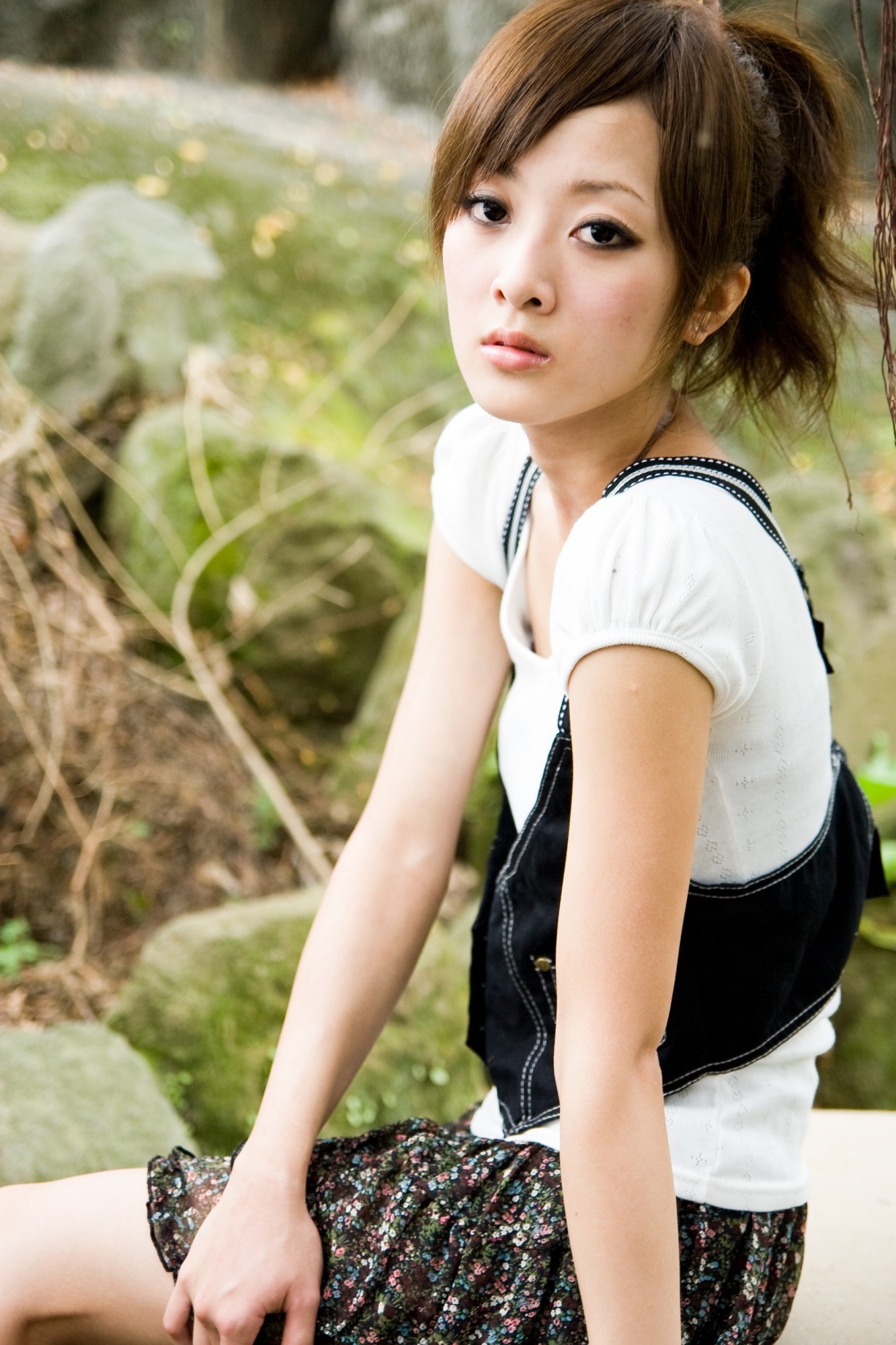 台湾清纯美女果子MM张凯洁@雙溪公園