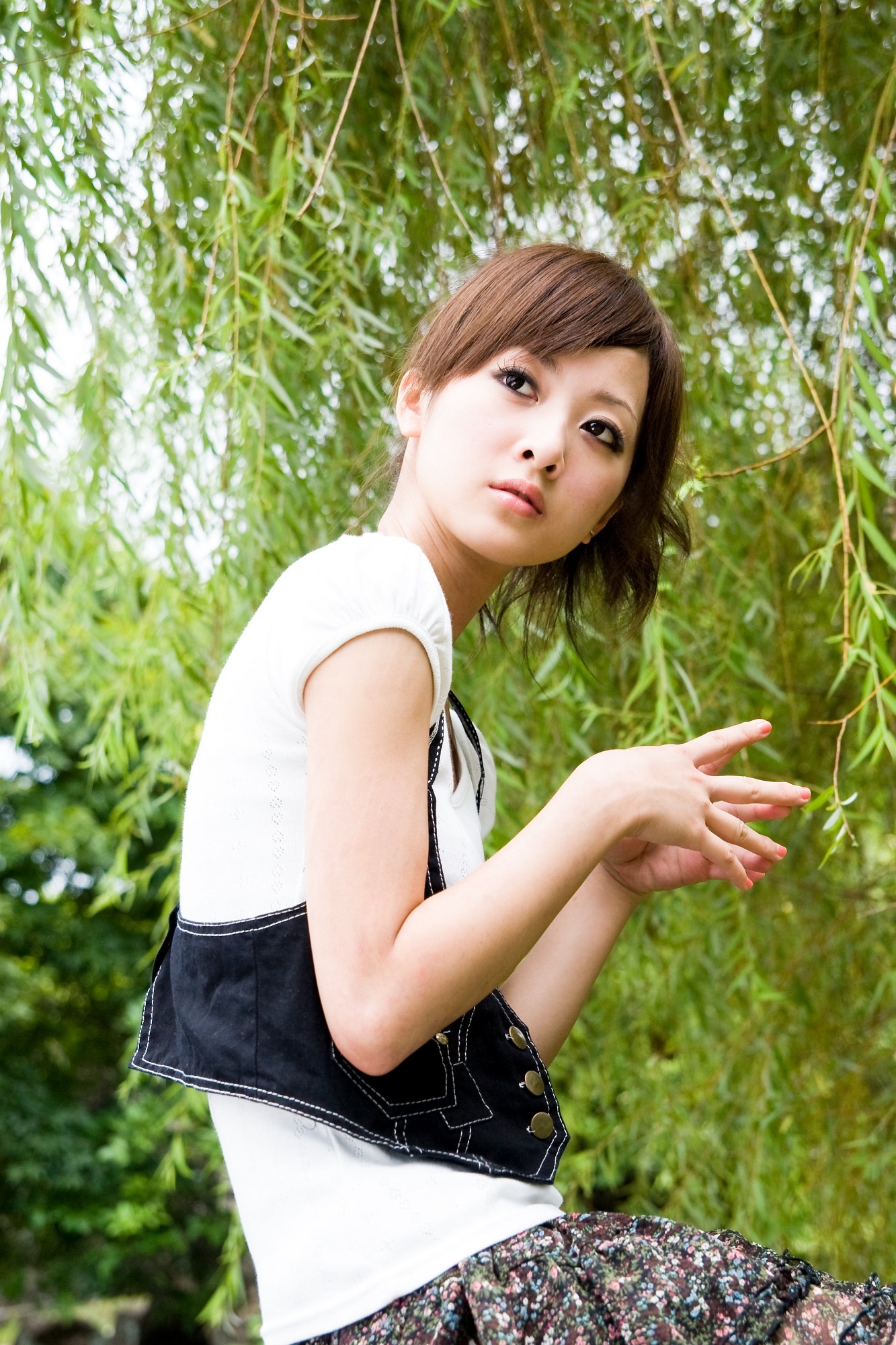 台湾清纯美女果子MM张凯洁@雙溪公園