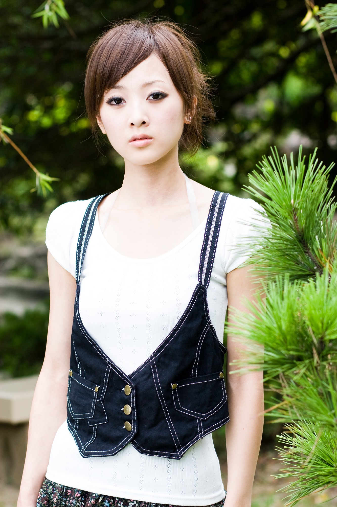 台湾清纯美女果子MM张凯洁@雙溪公園