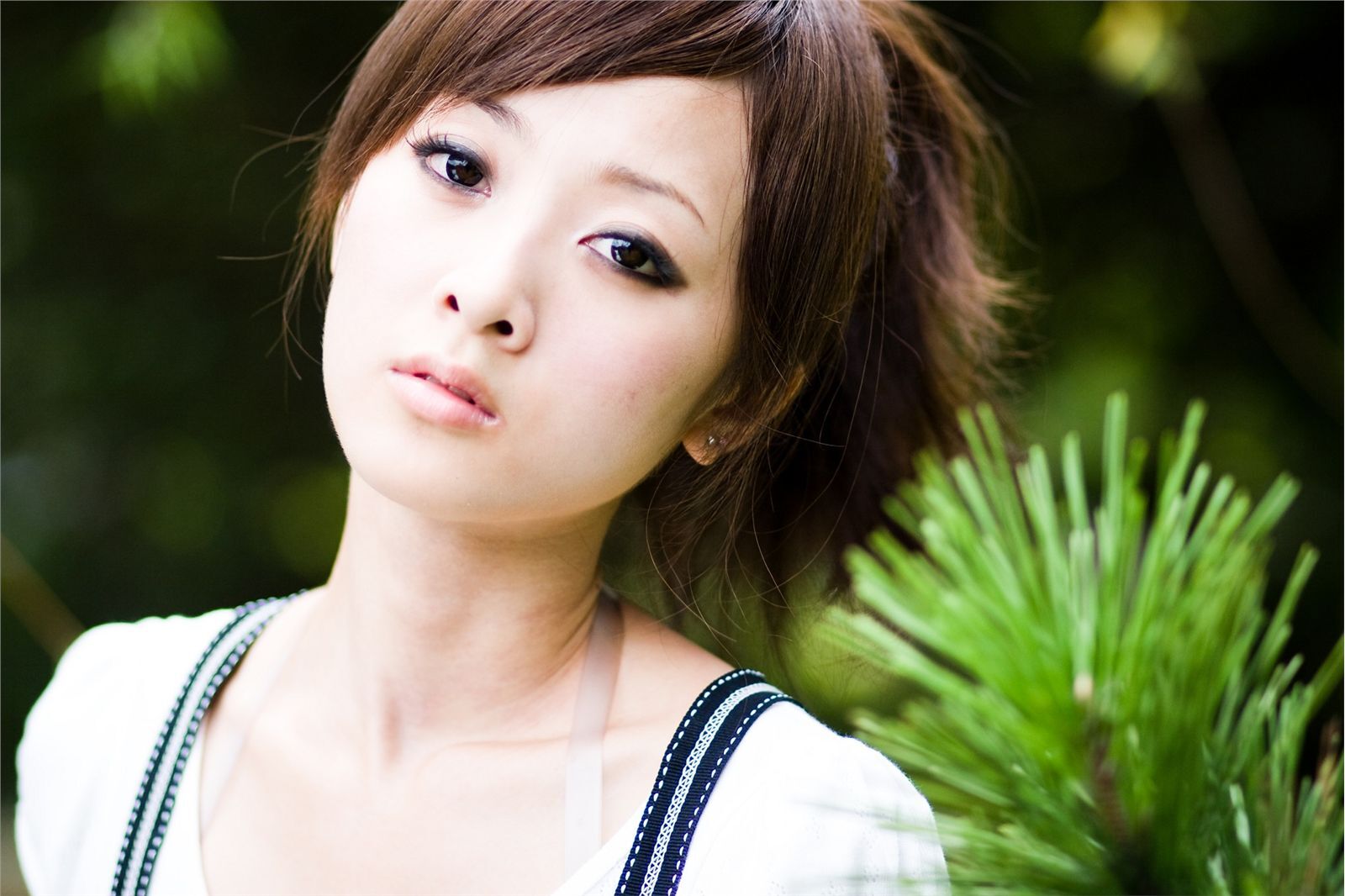 台湾清纯美女果子MM张凯洁@雙溪公園