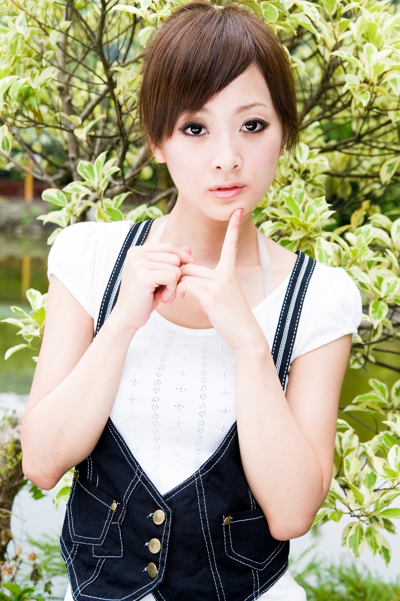 台湾清纯美女果子MM张凯洁@雙溪公園