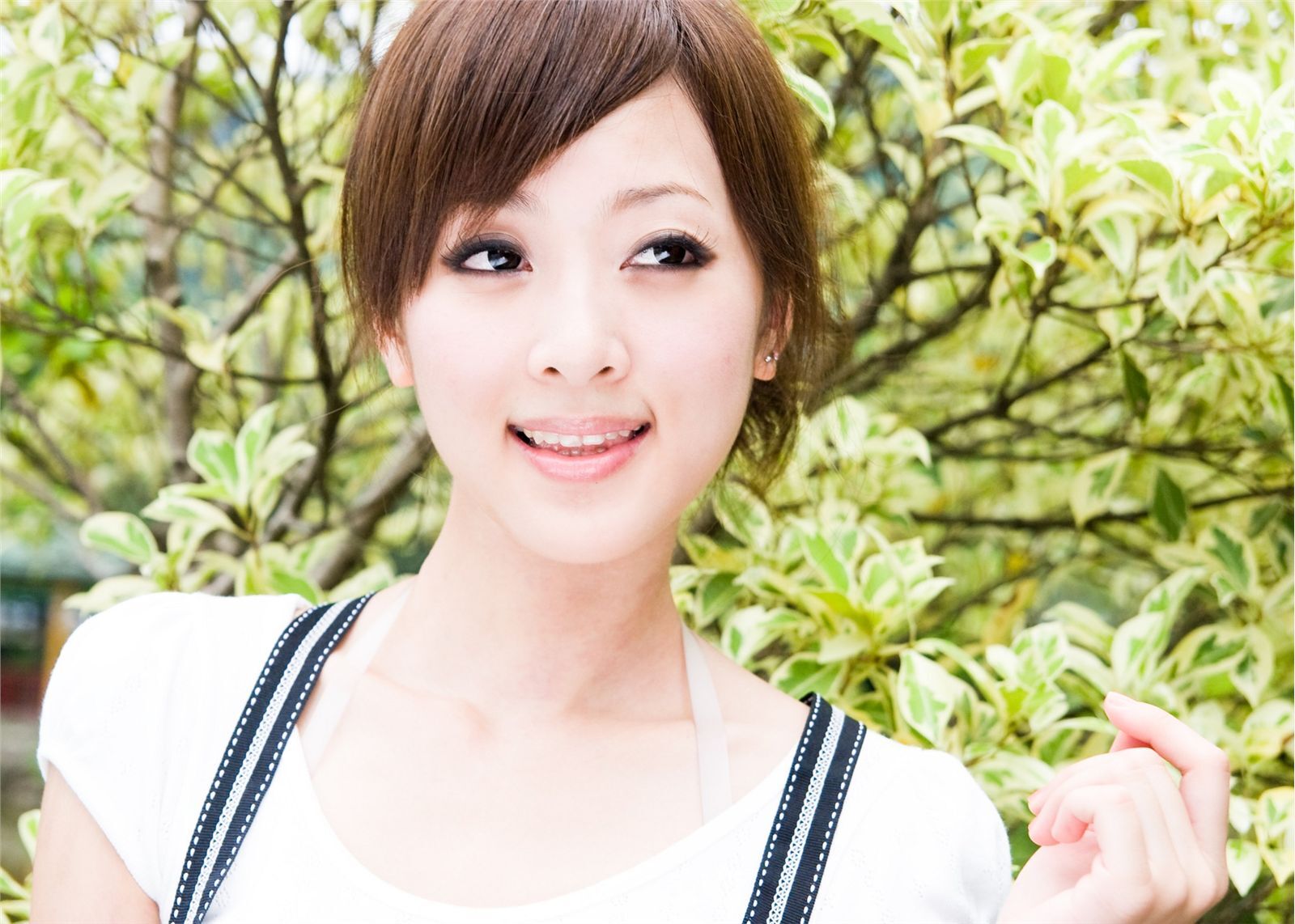 台湾清纯美女果子MM张凯洁@雙溪公園